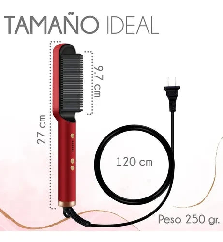 Peine Alaciador Eléctrico para Cabello