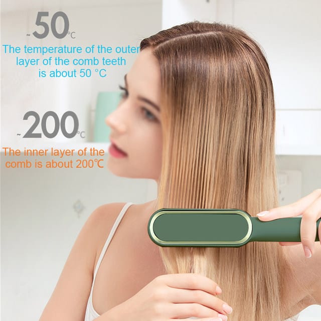 Peine Alaciador Eléctrico para Cabello
